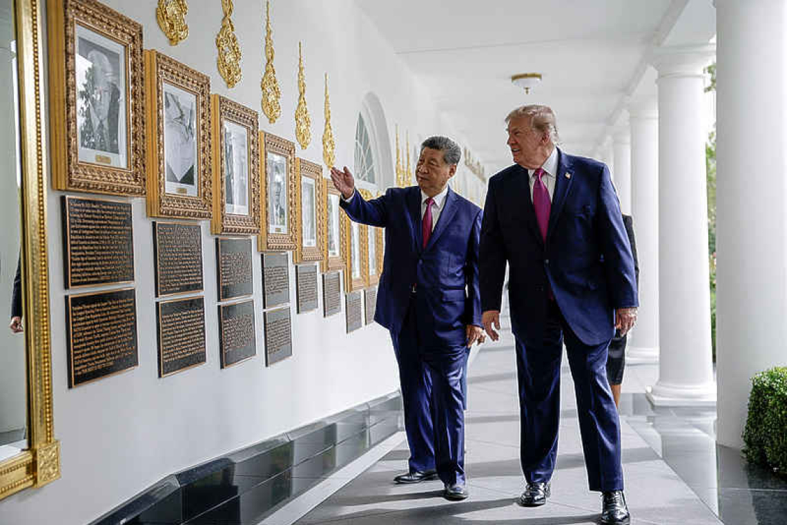Trump welcomes Xi with fanfare, but no breakthroughs emerge